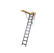 Чердачная лестница металлическая складная Fakro LMK 70х130/305