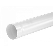 Труба водосточная Aquasystem 1000 мм D 90 RAL9003 PU
