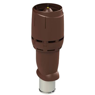 Теплоизолированный вентиляционный выход Vilpe 160/225/700 FLOW для труб D110–160 мм Коричневый