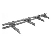 Снегозадержатель PRESTIGE ZN 45*25 (овал) EURO RAL7004 3м