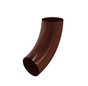 Колено Aquasystem 72°125/90 PU RAL8017