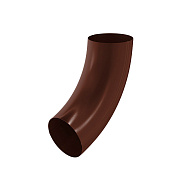 Колено Aquasystem 72°125/90 PU RAL8017