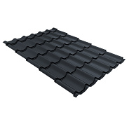 Металлочерепица Монтеррей PE 0,5 RAL 7024 
