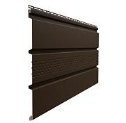 Döcke STANDARD Софит с центральной перфорацией (Шоколад)