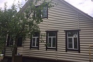 Облицовка виниловым блок-хаусом (Парголово)