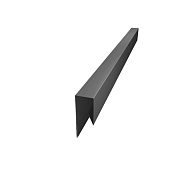 Планка заборная С8 RAL 7024, 2 м