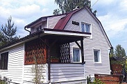 Монтаж металлочерепицы и облицовка сайдингом в Красном Селе