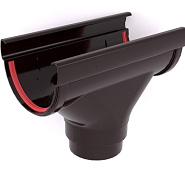 Воронка Grand Line Дизайн 135/90 ПВХ коричневый (RR 32)