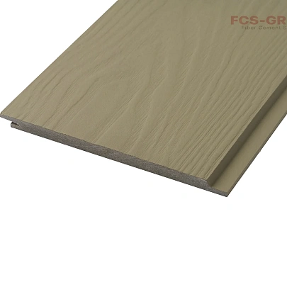 Фиброцементный сайдинг FCS Wood Click (шип-паз) 3000*190*10мм F58