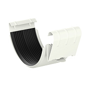 Соединитель желоба Foramina PUR D125/100, RAL 9010