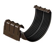 Соединитель желобов Döcke STAL PREMIUM D125 Каштан