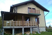 Облицовка фасадными панелями в д. Сабск
