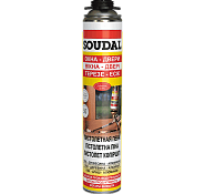 Монтажная пена soudal (соудал) Желтая 50 л, пистолетная