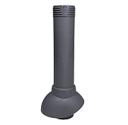 Вентиляционный выход канализации, без утепления  Vilpe 110/ИЗ/500 Серый