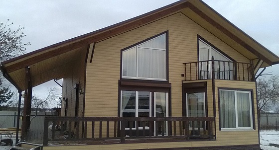 Монтаж сайдинга в Стрельне