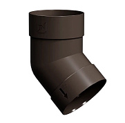 ТЕХНОНИКОЛЬ УЛЬТРА Колено трубы 45° (Темно-коричневый)