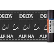 Диффузионная мембрана DELTA  ALPINA, 1,5х30м, 45м² 