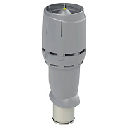 Теплоизолированный вентиляционный выход Vilpe 160/225/700 FLOW для труб D110–160 мм Светло-серый