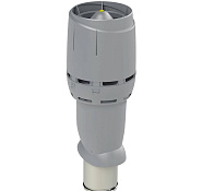 Теплоизолированный вентиляционный выход Vilpe 160/225/700 FLOW для труб D110–160 мм Светло-серый