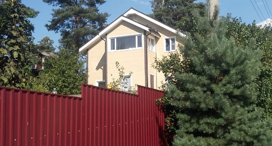 Монтаж металлочерепицы и облицовка фасада в п. Токсово