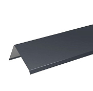 Планка торцевая 120х95х2000 (RAL 7024) 2 м