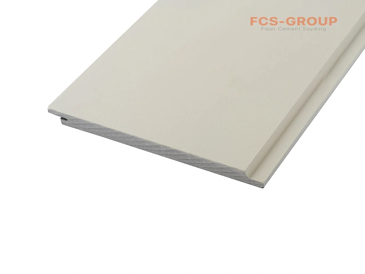 Фиброцементный сайдинг FCS Smooth Click (шип-паз) 3000*190*10мм F07