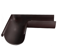 Угол желоба внешний 90º Grand Line (RAL 8017 Коричневый)