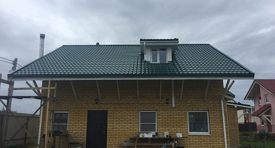 Монтаж металлочерепицы д. Пеники ЛО