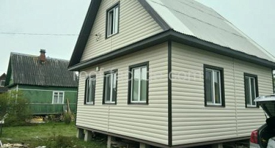 Монтаж винилового блокхауса ГрандЛайн