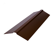 Планка конька 160х160х2000 (RAL 8017) 2 м