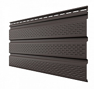 Софит полностью перфорированный ТЕХНОНИКОЛЬ Пекан 3×0,34 м