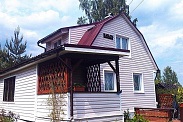 Монтаж металлочерепицы и винилового сайдинга (Красное Село)