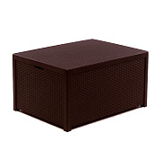 Столик-сундук Arica Rattan коричневый