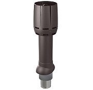 Выход вентиляции помещения изолированный 125/ИЗ/700 ВИЛПЕ FM Коричневый