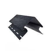 Наружный угол 076 Ю-ПЛАСТ Кирпич графитовый