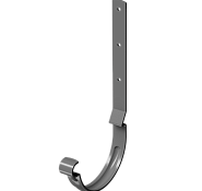 Карнизный крюк длинный Döcke STAL PREMIUM D125 Графит