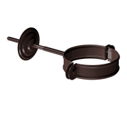 Хомут трубы Döcke STAL PREMIUM D90 Шоколад