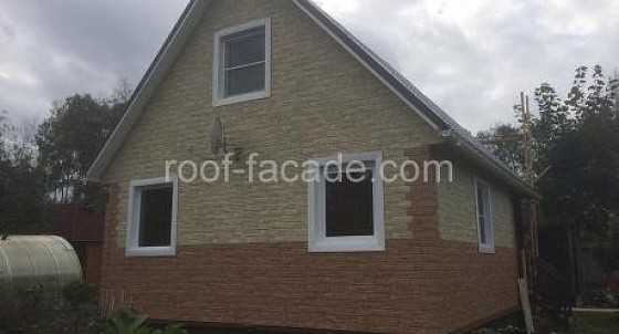 Облицовка фасадными панелями (Борисова Грива)