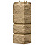 Угол фасадной панели наружный Колотый камень Classic Песочный