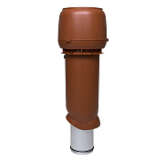 Теплоизолированный вентиляционный выход Vilpe 160/225/700 для труб D110–160 мм Кирпичный