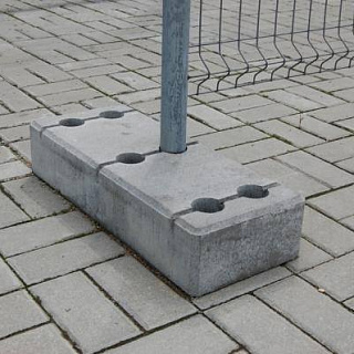 Основание бетонное для временных ограждений Grand Line 32 кг