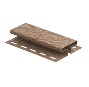 Соединитель (H-профиль) Ю-ПЛАСТ Timberblock Кедр Натуральный (р)