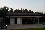 Монтаж металлочерепицы в КП "Три берега"