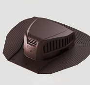 Кровельный аэратор точечный Döcke PIE ROOT RAL8017