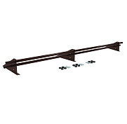 Снегозадержатель трубчатый универсальный Optima 3 м RAL 8017