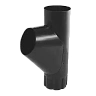 Тройник трубы D100 Foramina PUR D125/100, RAL 7024