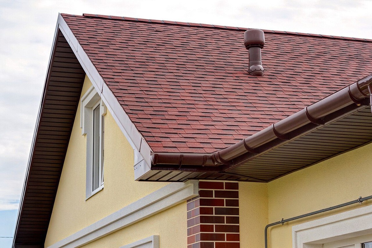 Хомут трубы ТН ПВХ, коричневый