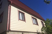 Облицовка фиброцементным сайдингом (Новотоксово)