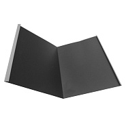 Ендова 0.45 мм 7024 (тёмно-серый) ПЭ (297x297) 2 м