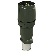 Теплоизолированный вентиляционный выход Vilpe 160/225/700 FLOW для труб D110–160 мм Зеленый